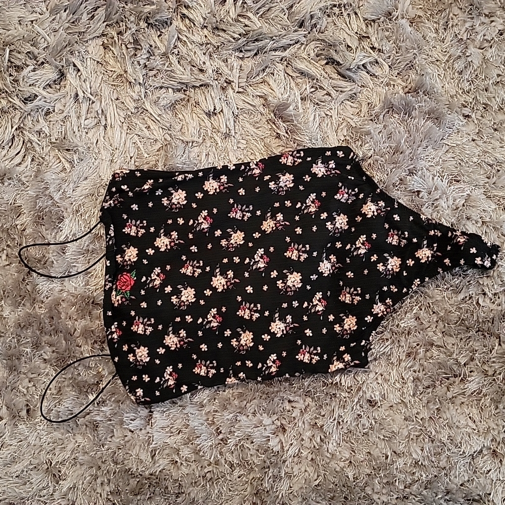 Polly Esther Flowers Bodysuit